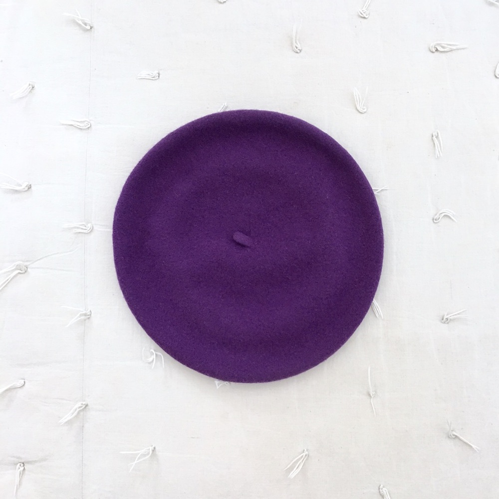 Lisa Says Gah Pure Wool Beret